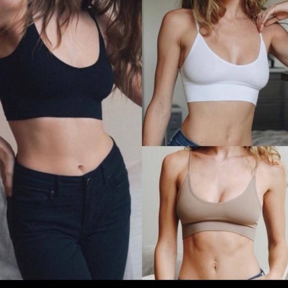 Black Low back bralette - Picture 2 of 3